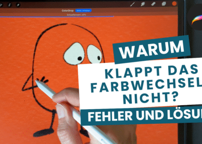 Warum klappt das Farbwechseln nicht? Fehler und Lösung!