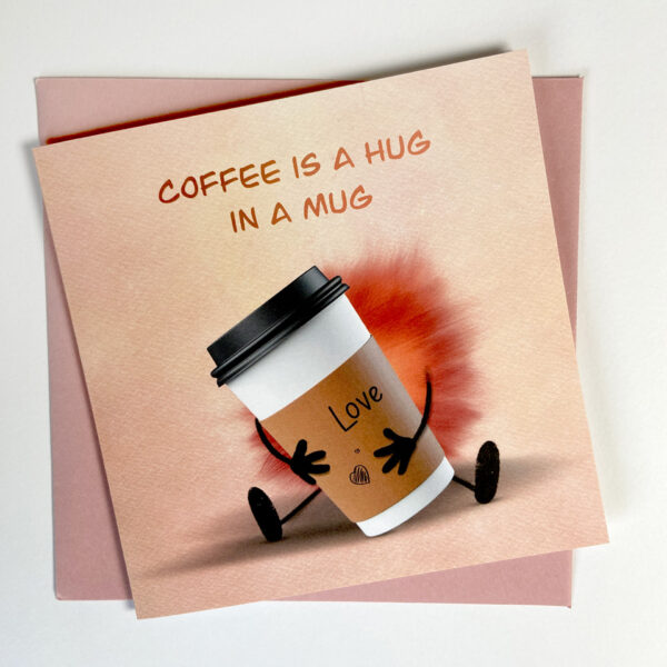 Grusskarte für Kaffeeliebhaber – Bild 3
