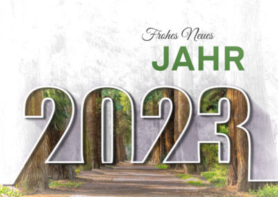 Procreate: 2023 Karte erstellen
