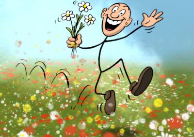 Blumenwiese in 5 Minuten